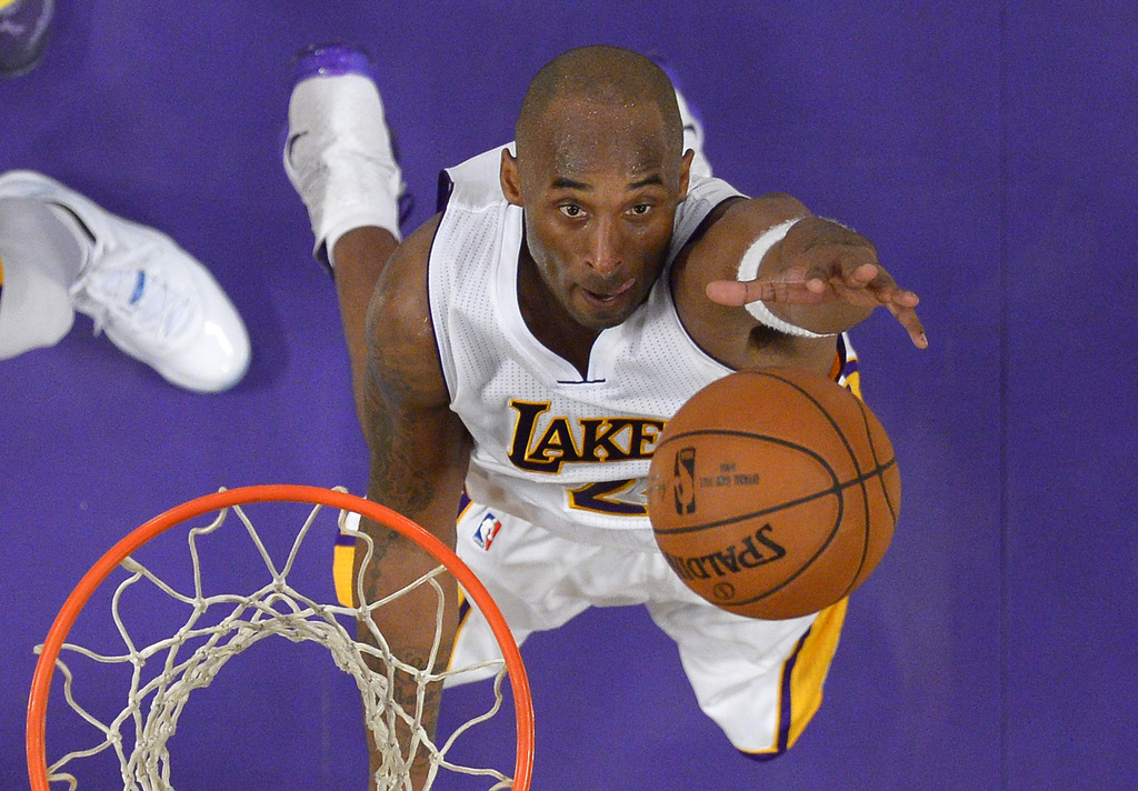 Kobe Bryant a remporté 5 titres NBA avec les Los Angeles Lakers.
