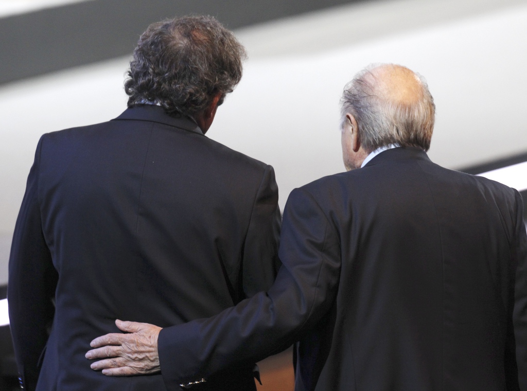 Le verdict est tombé ce lundi matin pour Platini et Blatter.
