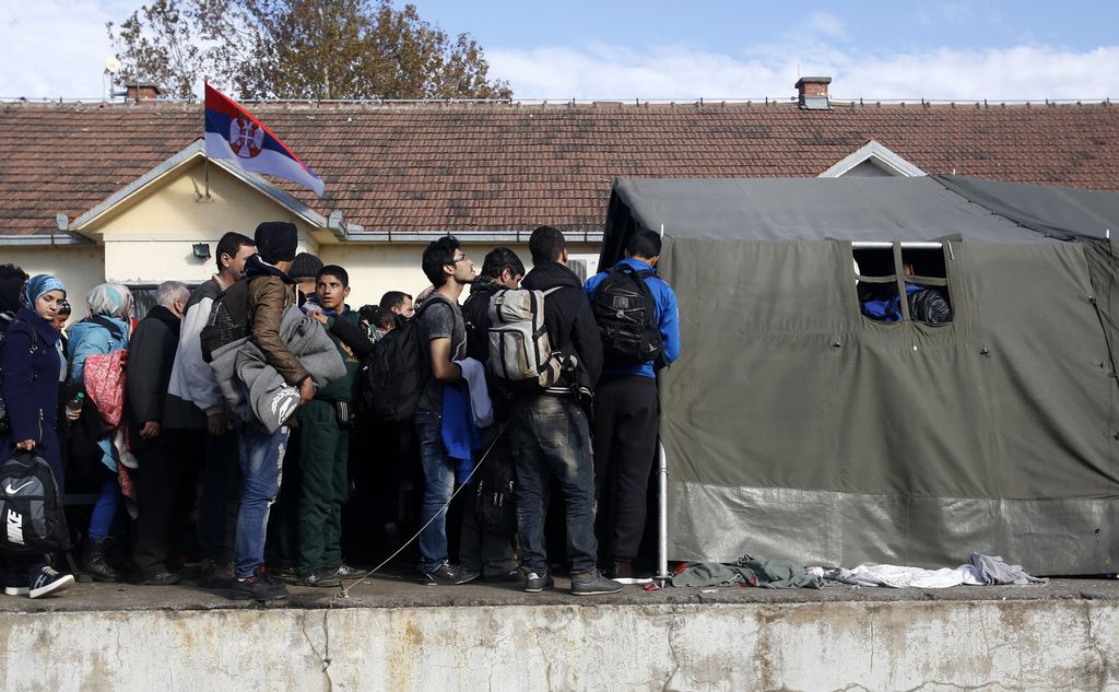 Entre 4000 et 7000 migrants traversent quotidiennement les frontières de la Croatie et la Slovénie.