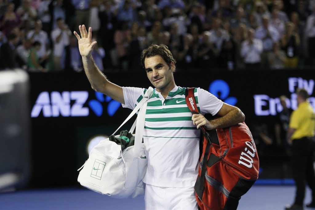 Roger Federer quitte l'Open d'Australie après une demi-finale palpitante contre Novak Djokovic.