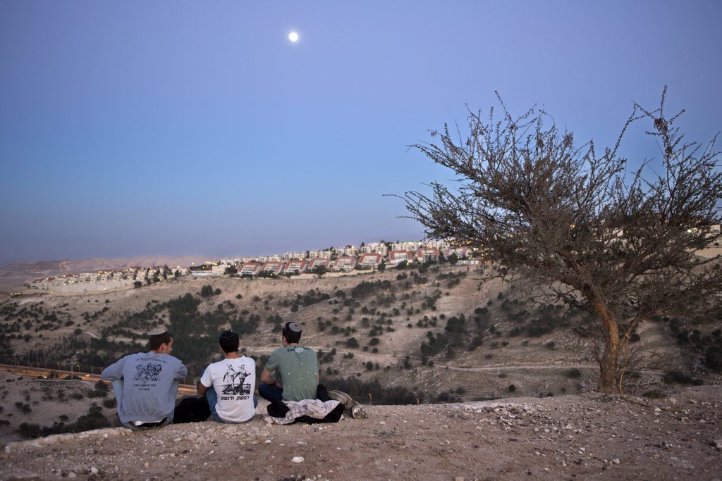 La colonie juive de Maale Adumim, située à l'est de Jérusalem, se trouve en Cisjordanie.