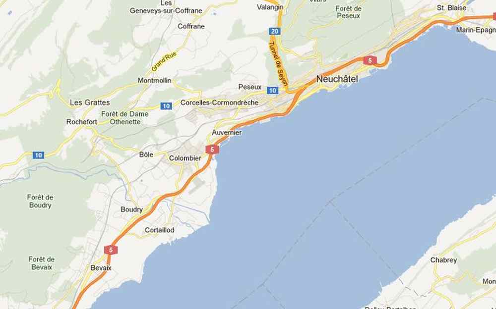 A hauteur des sections d'Auvernier et Neuchâtel-Serrières, l'autoroute A5 sera fermée dans les nuits du 21 au 22 et du 22 au 23 juin.