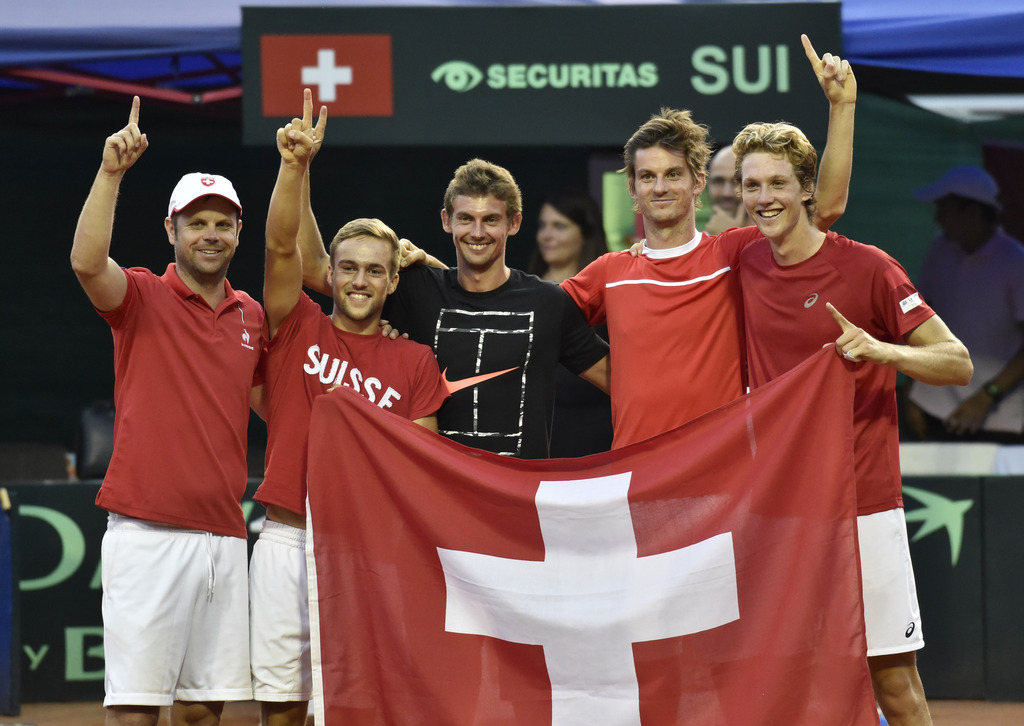 Les Suisses se rendront outre-Atlantique pour le premier tour. Avec Wawrinka et Federer?