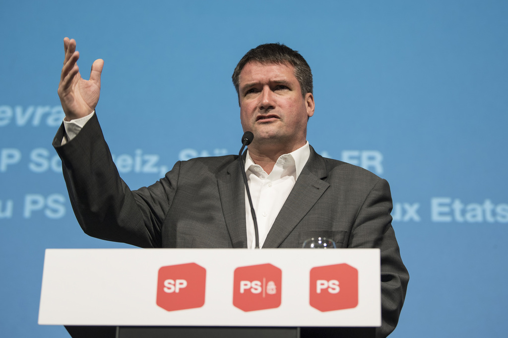 Christian Levrat va accomplir un troisième mandat à la tête du parti socialiste suisse.