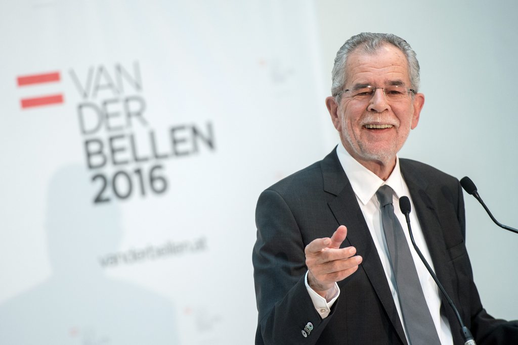 Alexander Van der Bellen est le nouveau président autrichien.
