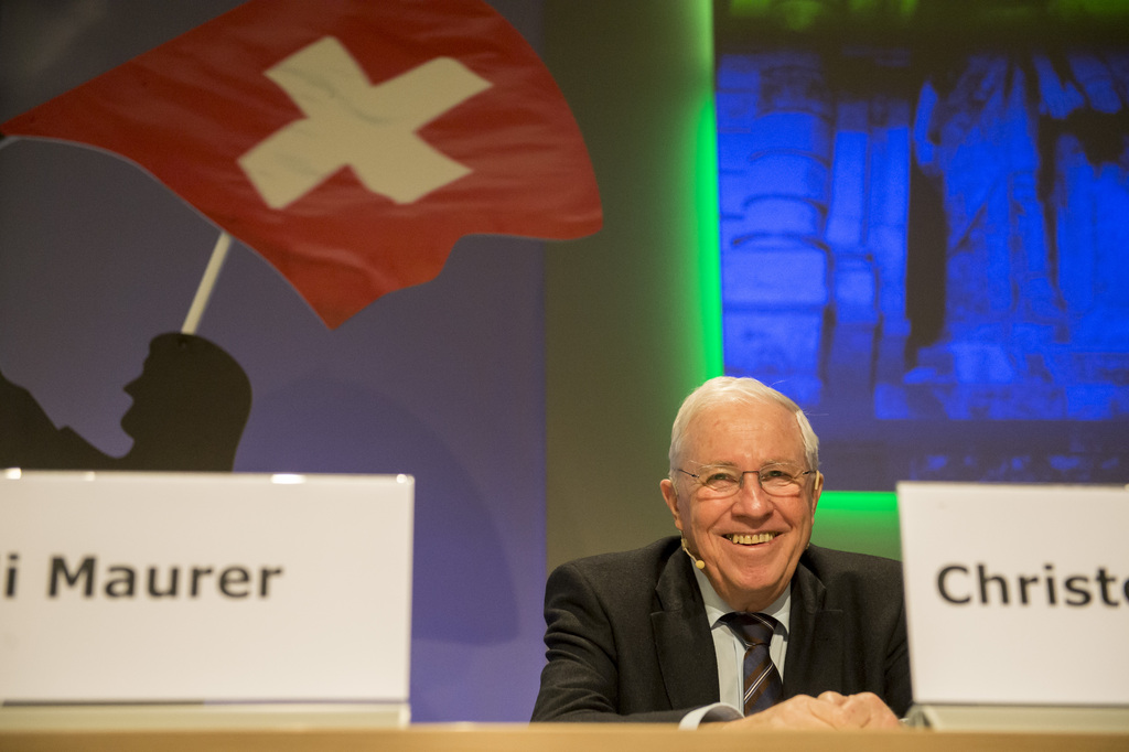 Christoph Blocher estime que l'indépendance de la Suisse est "non négociable".