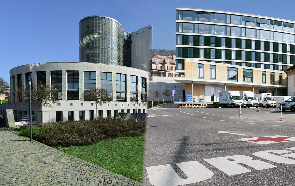 Le 12 février, les Neuchâtelois se sont prononcés sur l'avenir de l'Hôpital neuchâtelois. Ici les sites de La Chaux-de-Fonds et de Pourtalès.