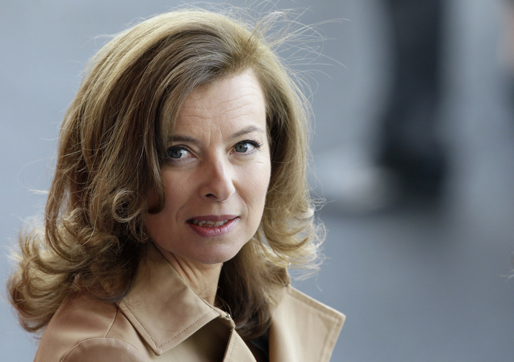 Valerie Trierweiler est devenue "ambassadrice" de la fondation France Libertés.