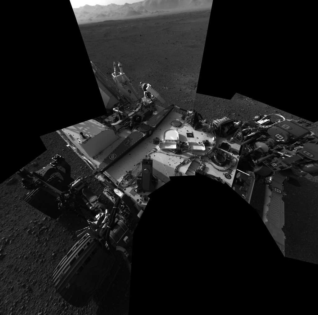 Les nouvelles images de Mars envoyées par Curiosity