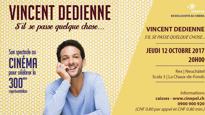 Vincent Dedienne au ciné !