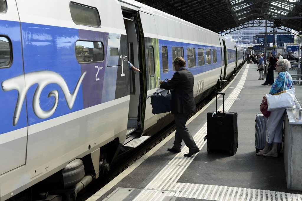 Le trajet de Genève à Paris en classe standard sera proposé à partir de 34 francs et la première classe dès 57 francs. (illustration)
