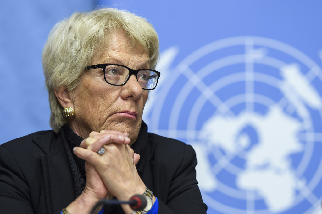 Mme Del Ponte avait annoncé début août son retrait de la Commission en raison notamment de l'inaction du Conseil de sécurité.