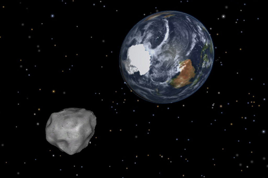 L'astéroïde n'a présenté aucun risque pour la Terre. Mais il a été surveillé de près par les agences spatiales (illustration).