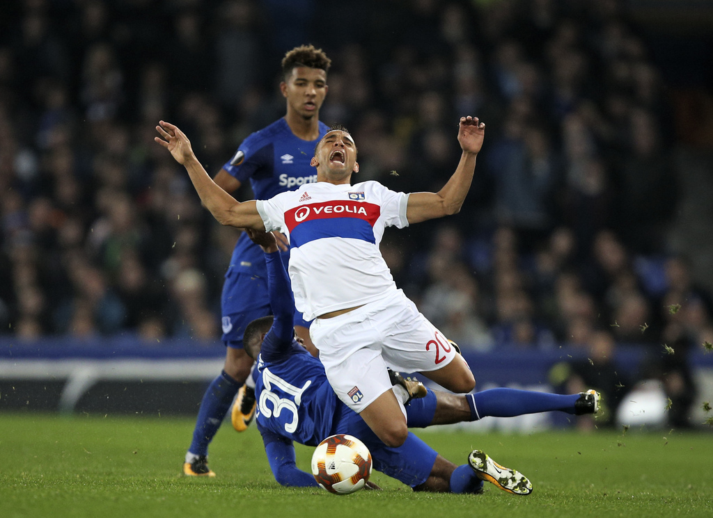 Des échauffourées ont eu lieu jeudi soir en marge du match entre Everton et Lyon. 
