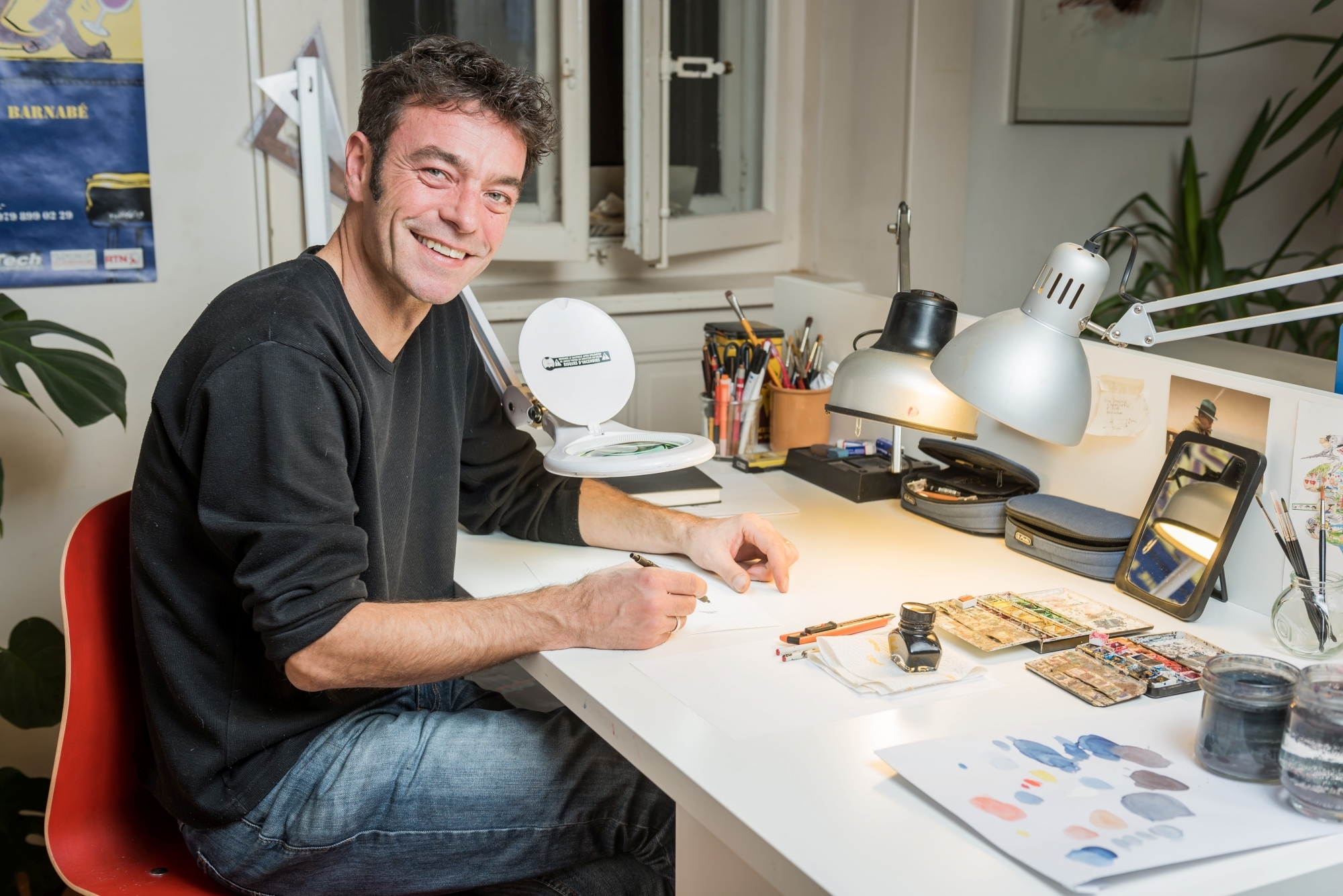 Vincent L'Epée fait partie des artistes invités à Delémont'BD.