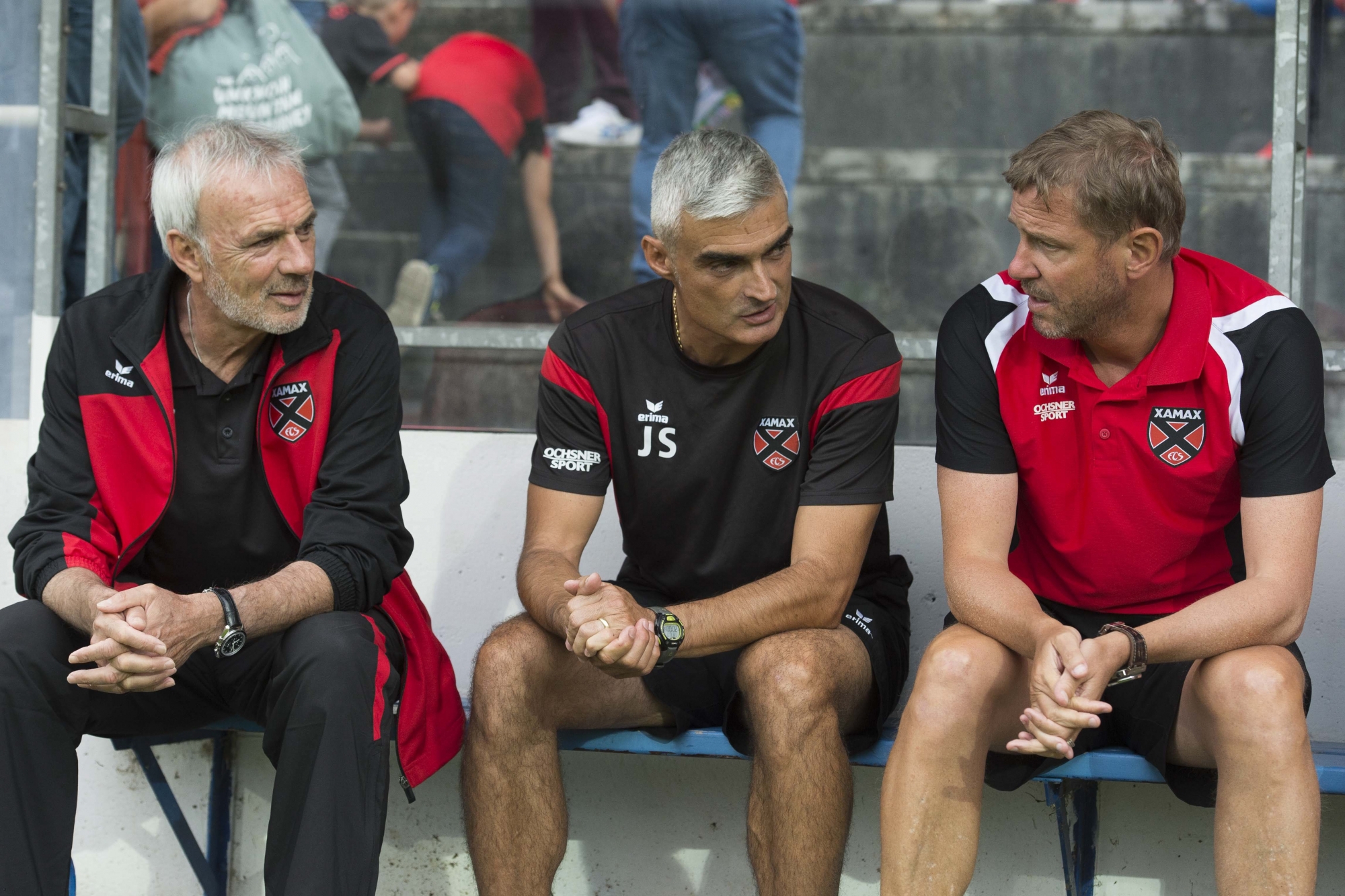 Michel Decastel, José Saiz et Stéphane Henchoz travailleront toujours ensemble la saison prochaine.