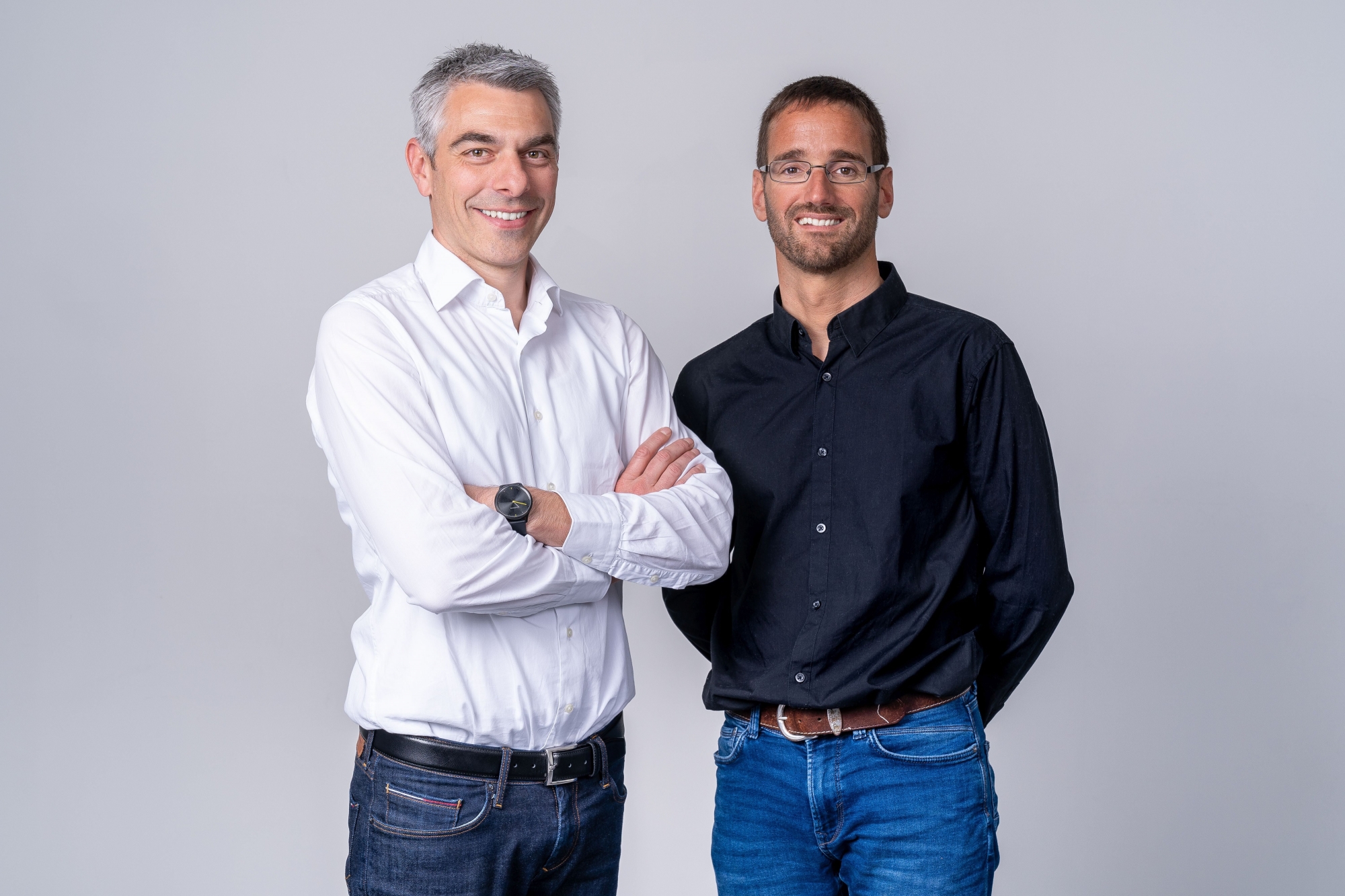 Fondateurs d'aktiia: Mattia Bertschi et Josep Solà.