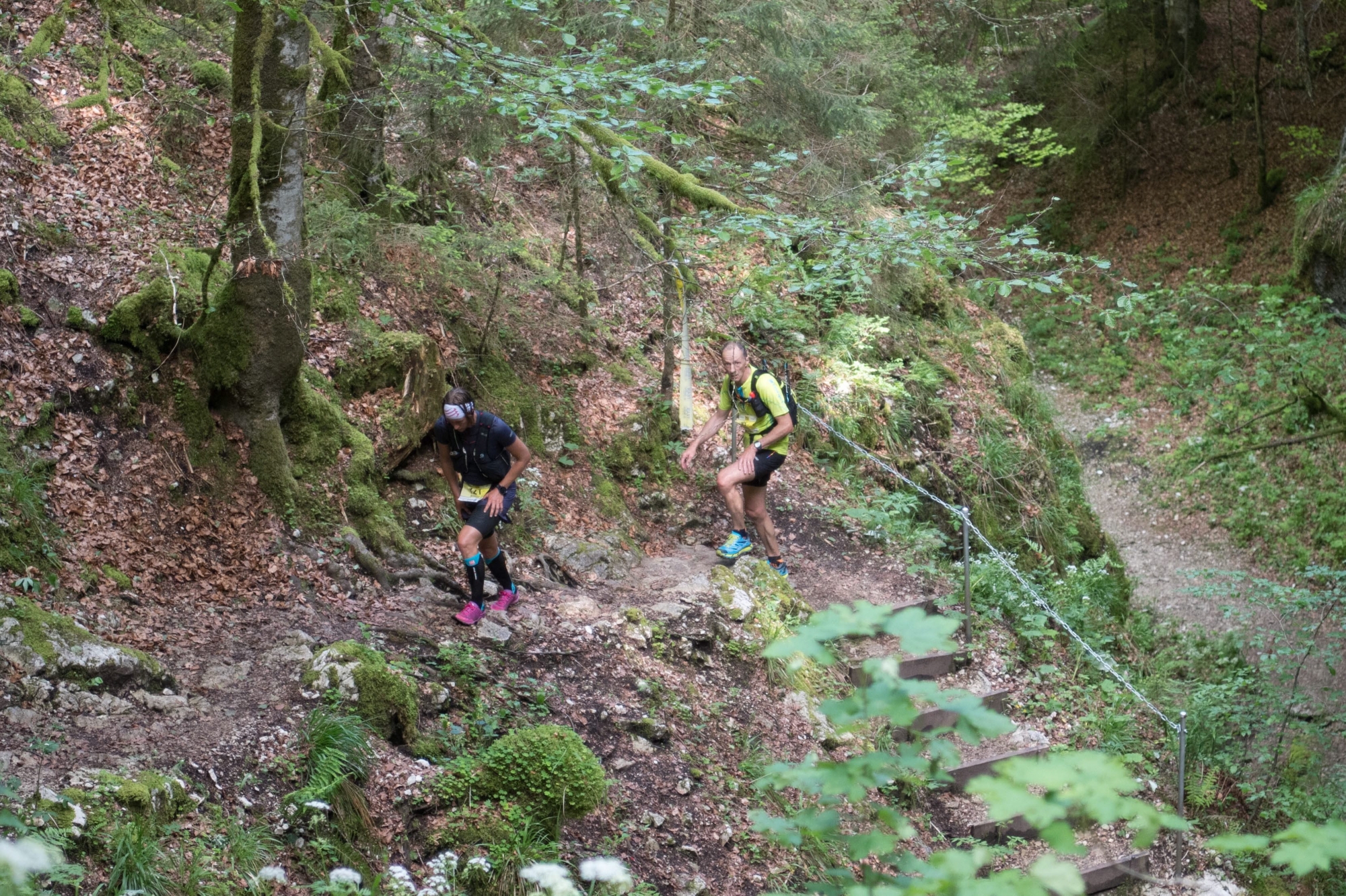 Près de 1400 coureurs sont inscrits au Swiss Canyon Trail.