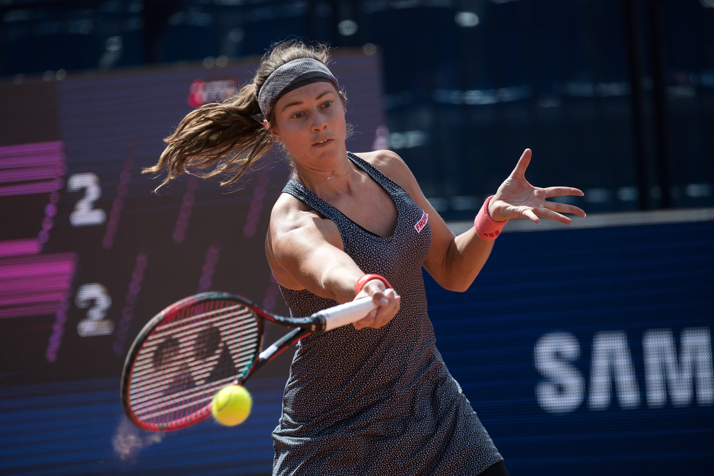Stefanie Vögele n'ira pas au second tour de Roland-Garros.