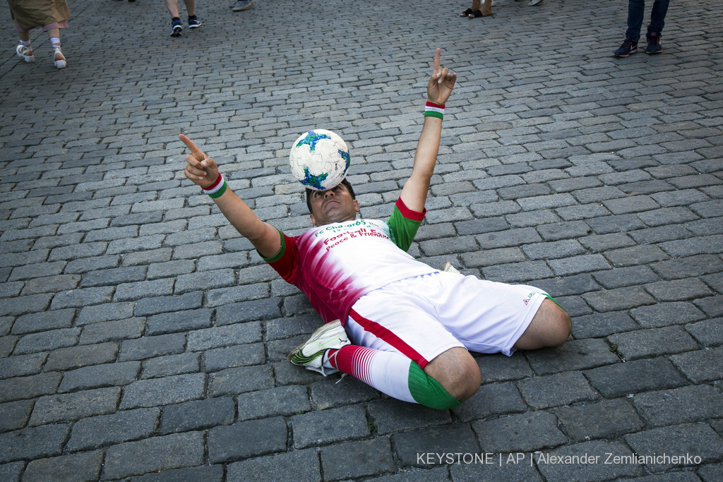 La Coupe du monde de football, c'est aussi une grande fête populaire.