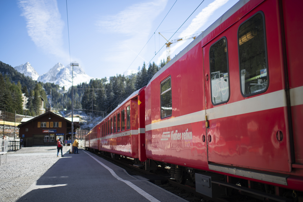 Pour les deux catégories du nombre de trajets et de la distance moyenne parcourue, la Suisse est première avec une marge certaine. (illustration)