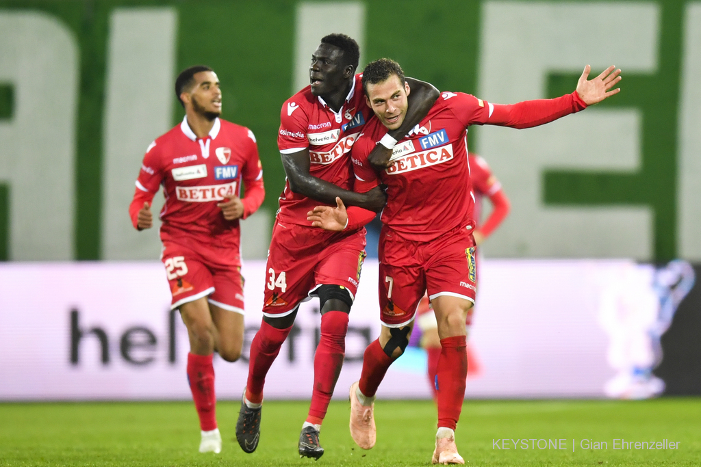 Le FC Sion a gagné jeudi 2-1 contre Saint-Gall.