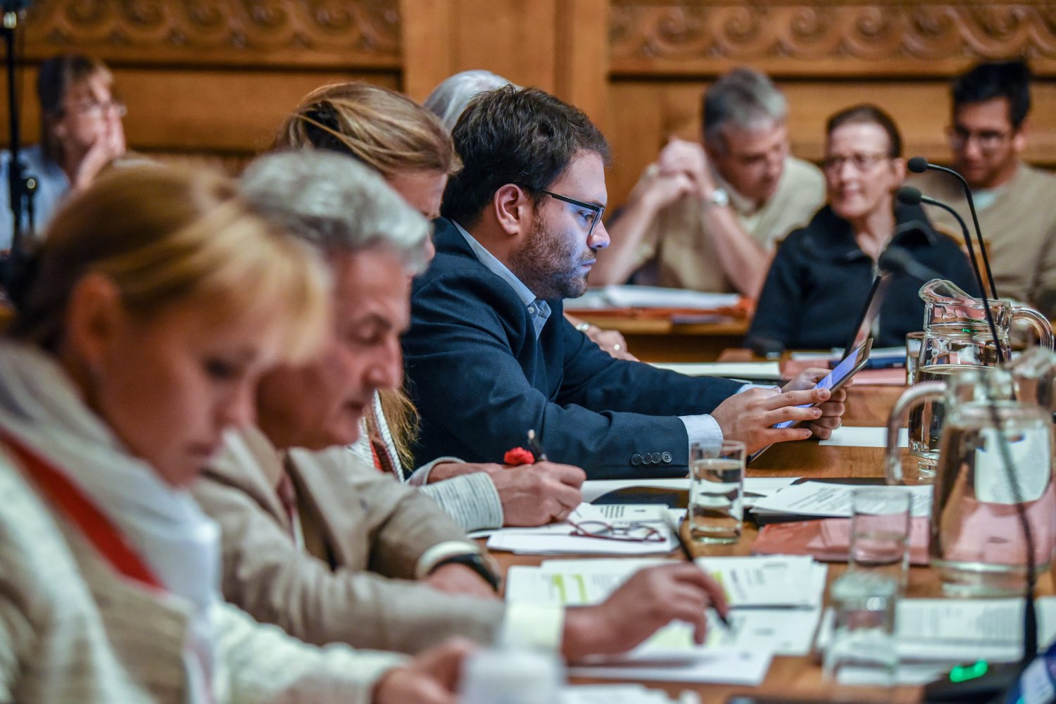 Sur les cinq membres actuels du Conseil communal de Neuchâtel, seul le PLR Fabio Bongiovanni ne se représente pas pour l'exécutif de la commune fusionnée.