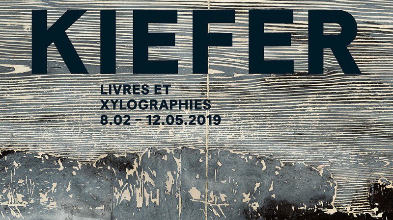 Visite expo Anselm Kiefer - Livres et xylographies