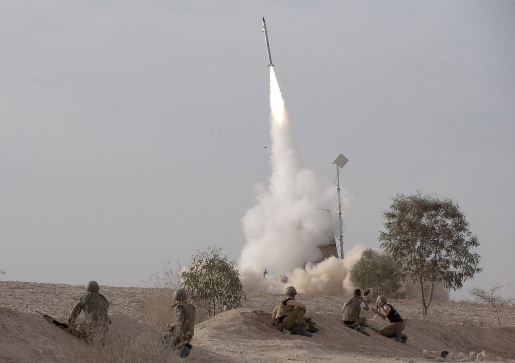 Israël avait lancé des missiles vers la Syrie.