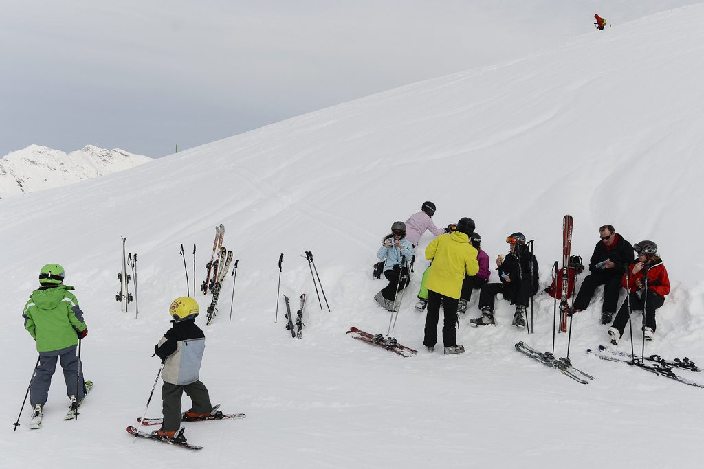 Les excellentes conditions météo de ce dernier week-end de 2012 ont fait la joie des skieurs dans les stations de montagne.