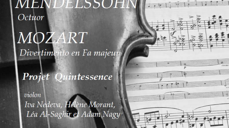 Mendelssohn & Mozart // Octuor & Divertimento