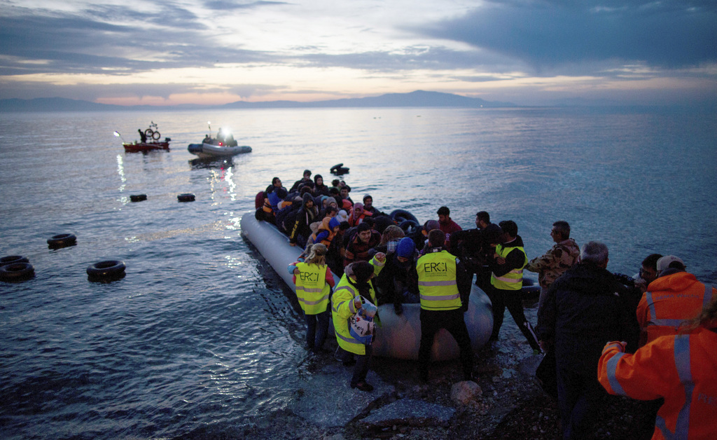 En 2018, près de 48'000 réfugiés ou migrants sont entrés en Grèce dont environ 32'000 via les îles de la mer Egée proches des côtes turques. (illustration)