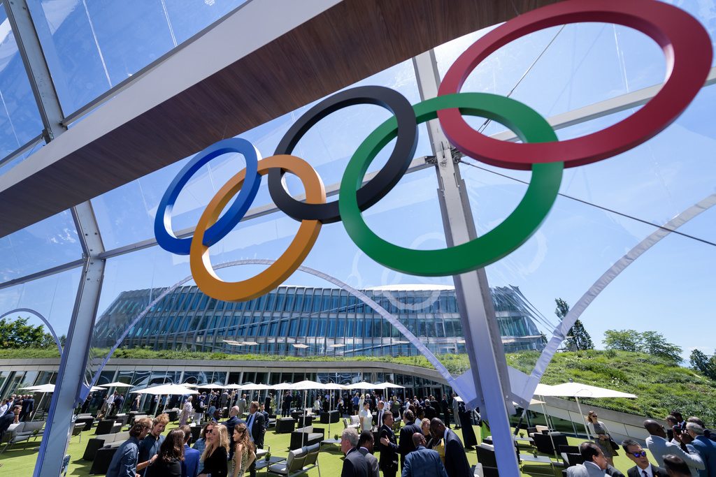 Le bâtiment de Vidy a été inauguré dimanche à l’occasion de la Journée olympique et du 125e anniversaire de la création du CIO.