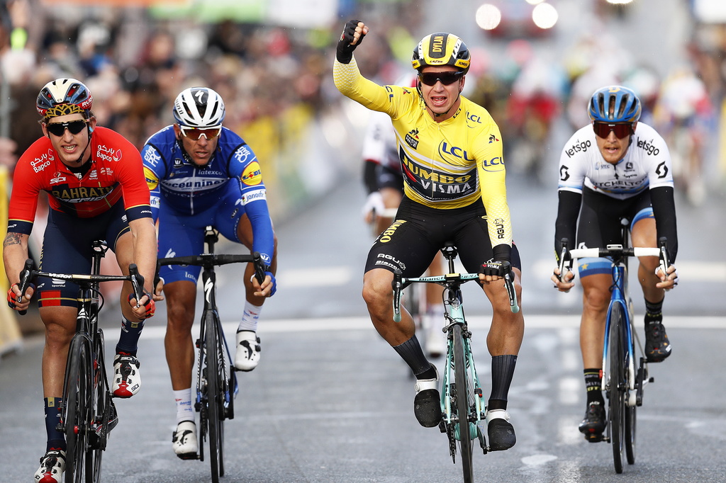 Le Néerlandais Dylan Groenewegen a remporté la 7e étape du Tour de France vendredi. (Archives)