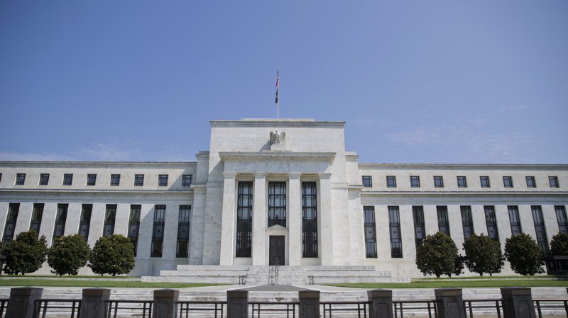 La banque centrale américaine (Fed) a baissé ses taux d'intérêt d'un quart de point mercredi. (Illustration)