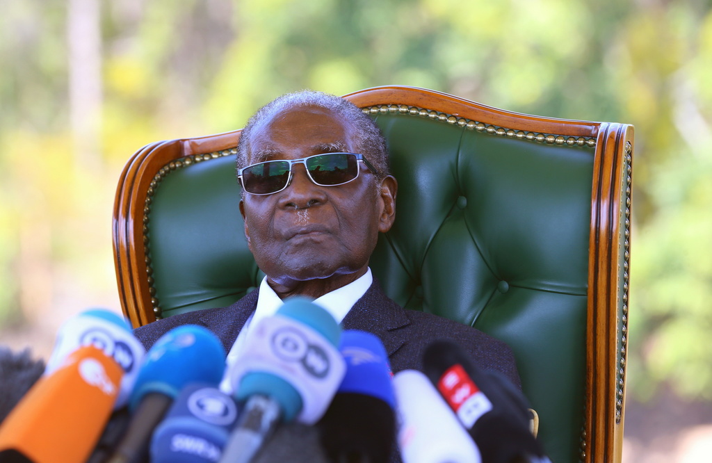 Robert Mugabe a dirigé d'une main de fer son pays de 1980 à 2017.