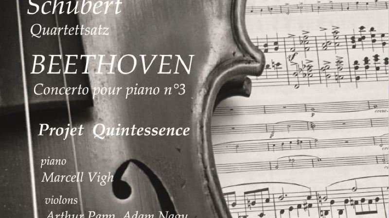 Concert Schubert & Beethoven - Projet Quintessence