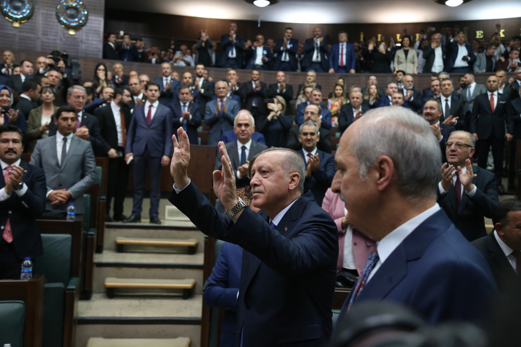 Recep Tayyip Erdogan n'entend pas négocier avec les milices kurdes.