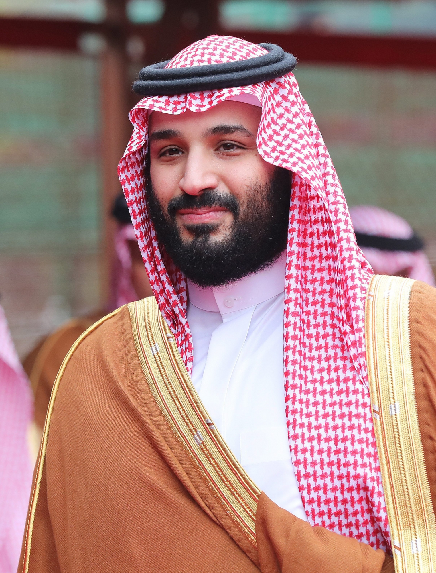epa07381950 Prince Mohammed Bin Salman Bin Abdulaziz Al-Saud, Crown Prince, Vice President of the Council of Ministers of Defence of the Kingdom of Saudi Arabia (C), attends his ceremonial reception at the president's house in New Delhi, India, 20 February 2019. Prince Mohammed Bin Salman Bin Abdulaziz Al-Saud is on a two-day official visit to India to strengthen political and business ties between the two countries and is scheduled to meet top Indian politicians.  EPA/HARISH TYAGI INDIA SAUDI ARABIA DIPLOMACY