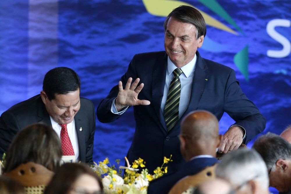 Le président du Brésil Jair Bolsonaro se dit fervent chrétien.
