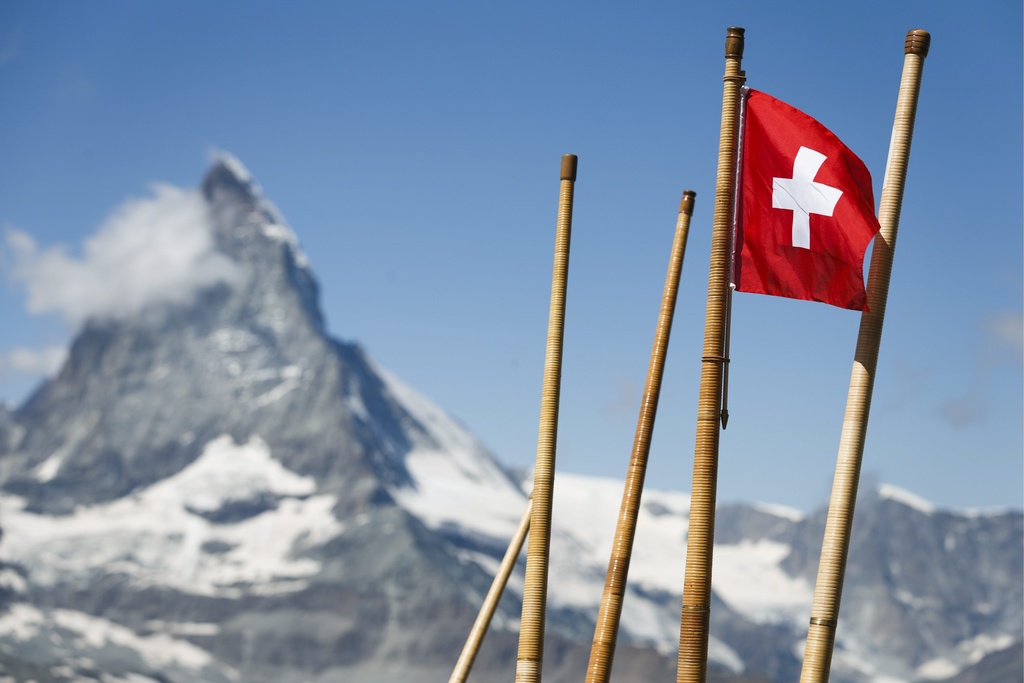 De nos jours symbole d'une Suisse "neutre", la croix blanche a longtemps été un emblème guerrier. (Illustration)