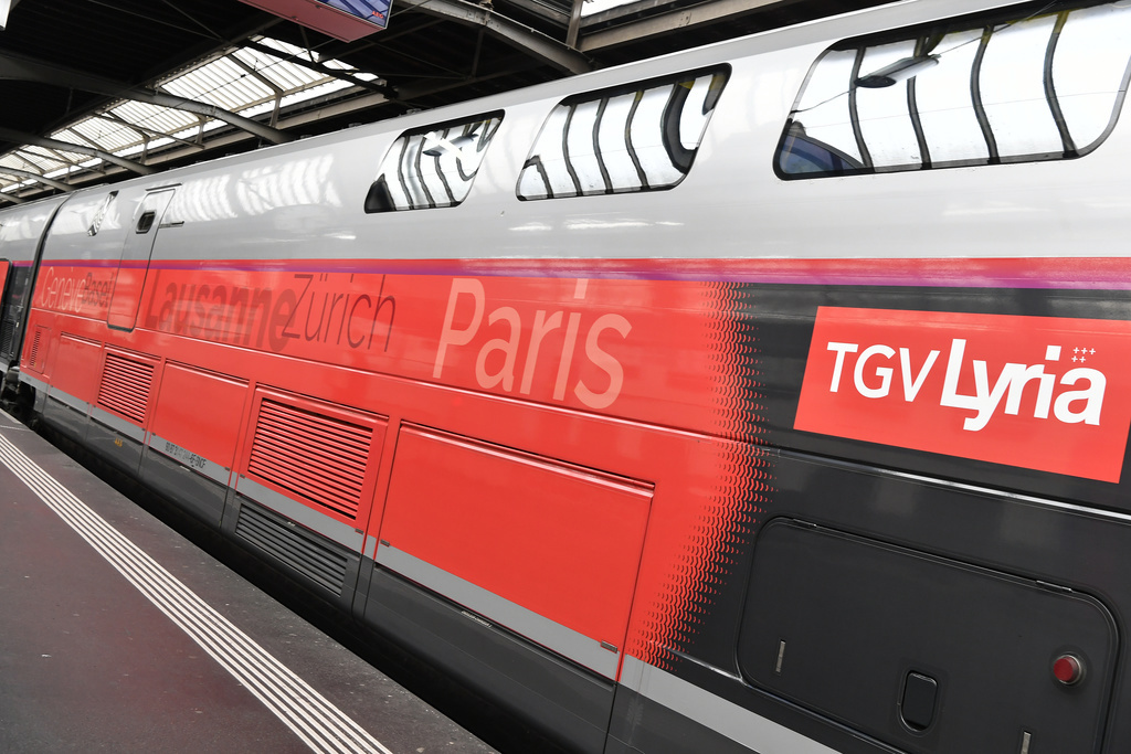 La plupart des TGV reliant la Suisse à la France ont dû être supprimés. (illustration)