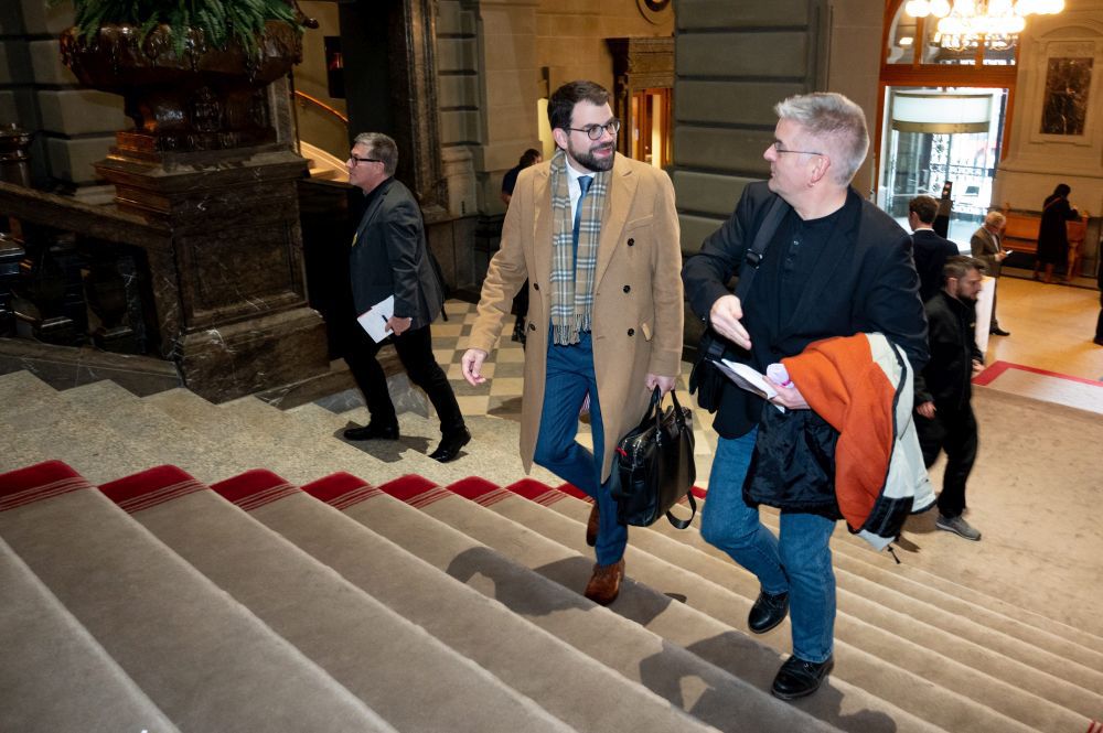 Palais federal Berne  entree en fonction des 6 neuchatelois    Berne: 02 12 2019  Photo: David Marchon
