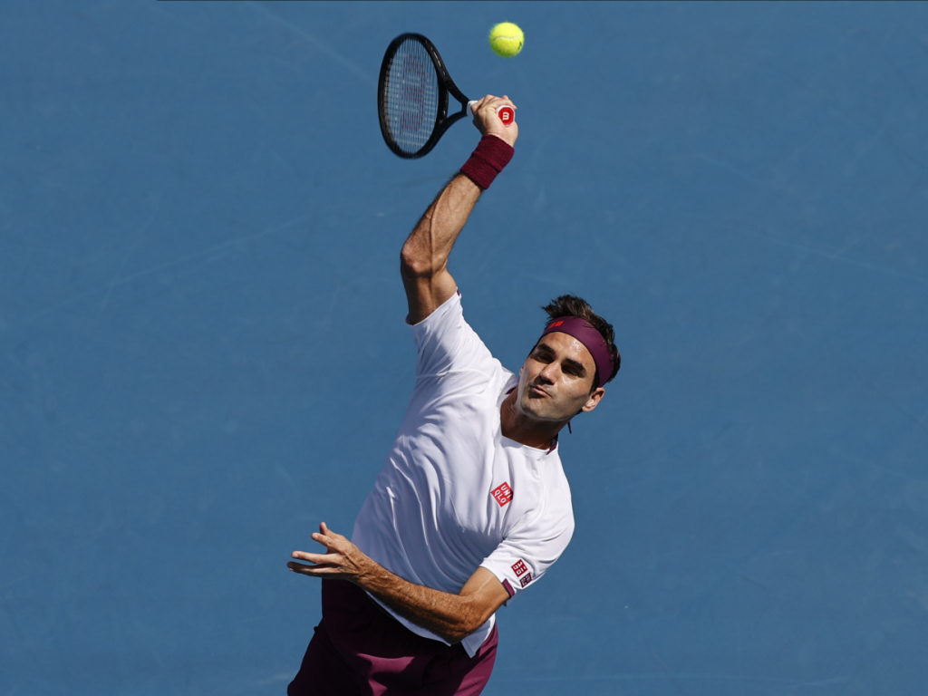 Roger Federer sera d'attaque ce jeudi contre Novak Djokovic.