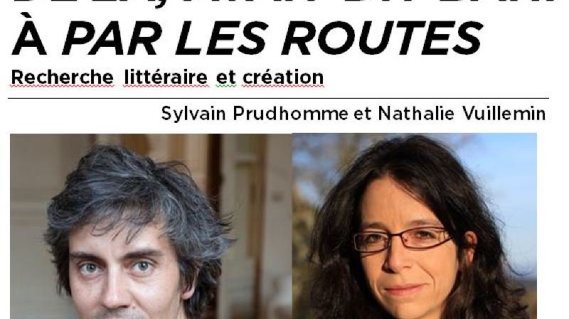 Recherche littéraire et création-Sylvain Prudhomme